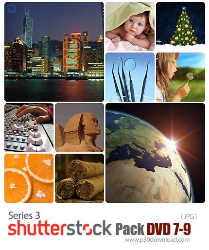دانلود Shutterstock Pack 03: DVD 7-9 - مجموعه عظیم تصاویر شاتر استوک - سری سوم - دی وی دی 7 تا 9