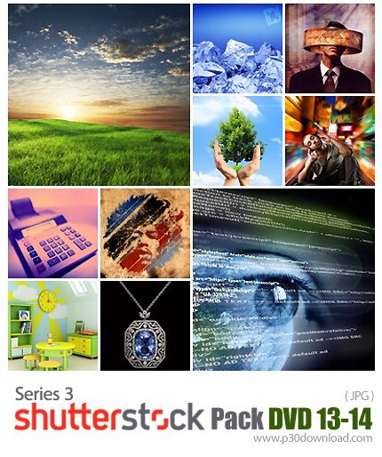 دانلود Shutterstock Pack 03: DVD 13-14 - مجموعه عظیم تصاویر شاتر استوک - سری سوم - دی وی دی 13 و 14