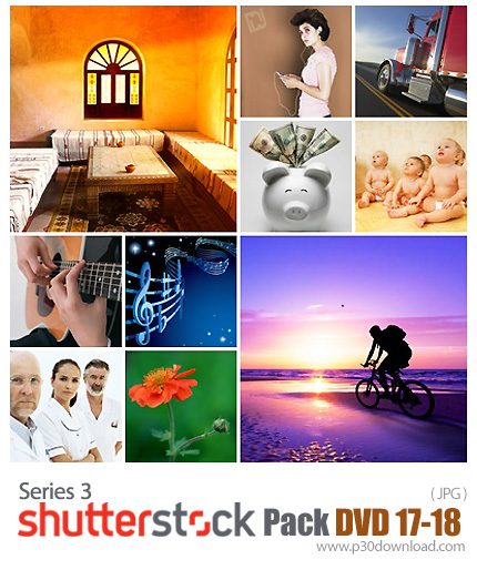 دانلود Shutterstock Pack 03: DVD 17-18 - مجموعه عظیم تصاویر شاتر استوک - سری سوم - دی وی دی 17 و 18