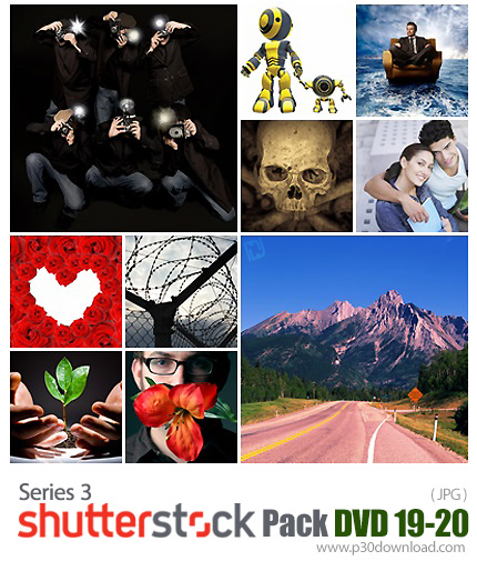 دانلود Shutterstock Pack 03: DVD 19-20 - مجموعه عظیم تصاویر شاتر استوک - سری سوم - دی وی دی 19 و 20
