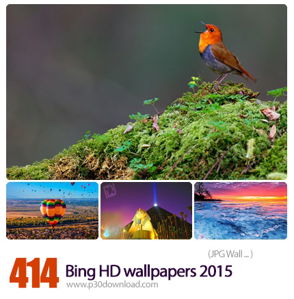 دانلود مجموعه والپیپرهای متنوع موتور جستجوی بینگ 2015 - Bing HD wallpapers 2015