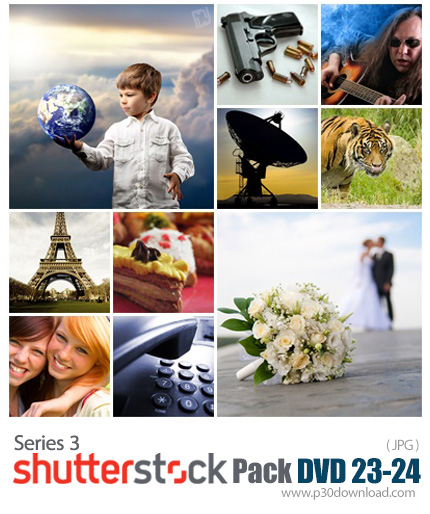 دانلود Shutterstock Pack 03: DVD 23-24 - مجموعه عظیم تصاویر شاتر استوک - سری سوم - دی وی دی 23 و 24
