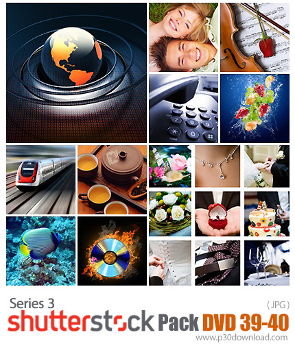 دانلود Shutterstock Pack 03: DVD 39-40 - مجموعه عظیم تصاویر شاتر استوک - سری سوم - دی وی دی 39 و 40