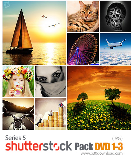 دانلود Shutterstock Pack 05: DVD 1-3 - مجموعه عظیم تصاویر شاتر استوک - سری پنجم - دی وی دی 1 تا 3