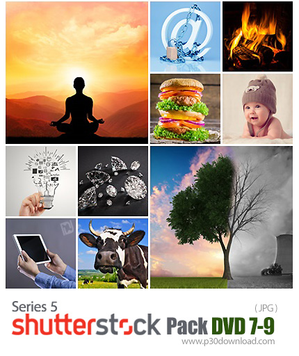 دانلود Shutterstock Pack 05: DVD 7-9 - مجموعه عظیم تصاویر شاتر استوک - سری پنجم - دی وی دی 7 تا 9