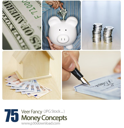 دانلود مجموعه تصاویر با کیفیت مفهومی پول - Veer Fancy Money Concepts