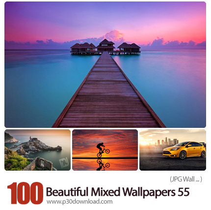 دانلود والپیپر های ترکیبی زیبا - Beautiful Mixed Wallpapers 55