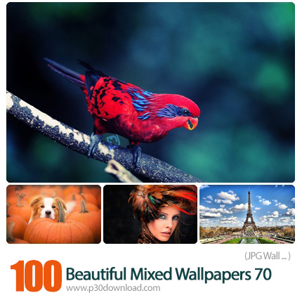 دانلود والپیپر های ترکیبی زیبا - Beautiful Mixed Wallpapers 70