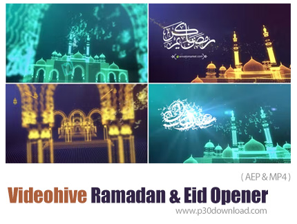 دانلود Ramadan & Eid Opener - پروژه افترافکت اوپنر ماه رمضان و عید فطر