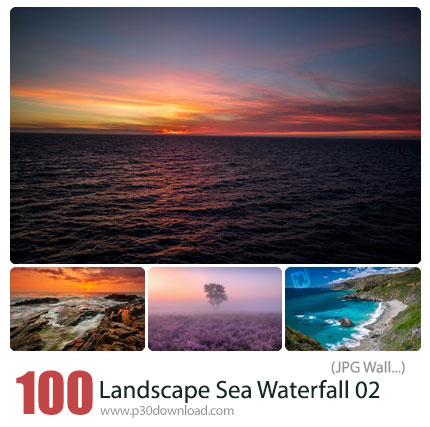 دانلود والپیپر های متنوع مناظر طبیعی - Nature Landscape Sea Waterfall 02