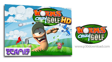دانلود Worms Crazy Golf v1.0.0 MacOS - بازی کرم های دیوانه در زمین گلف برای مک