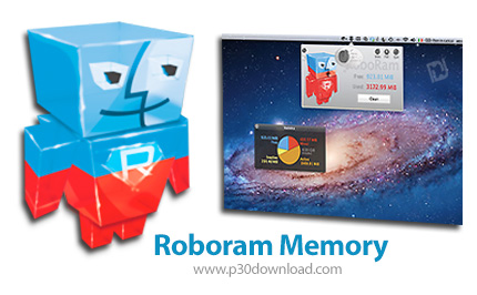 دانلود RoboRam Memory v1.0.2 MacOS - نرم افزار پاک کننده حافظه و آزاد کننده رم برای مک