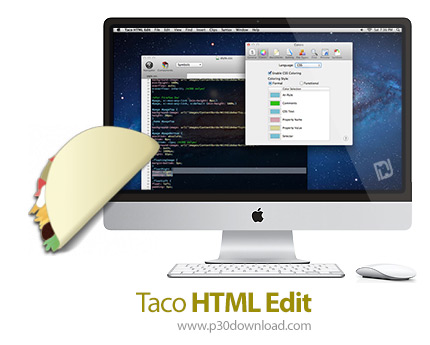 دانلود Taco HTML Edit v3.0.8 MacOS - نرم افزار کد نویسی زبان HTML و PHP برای مک