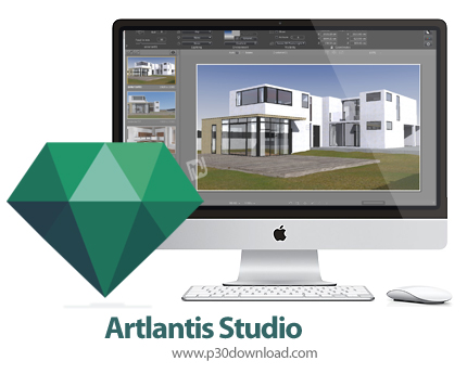 دانلود Artlantis Studio v5.1.2.7 MacOS - نرم افزار ساخت انیمیشن های ۳ بعدی برای مک