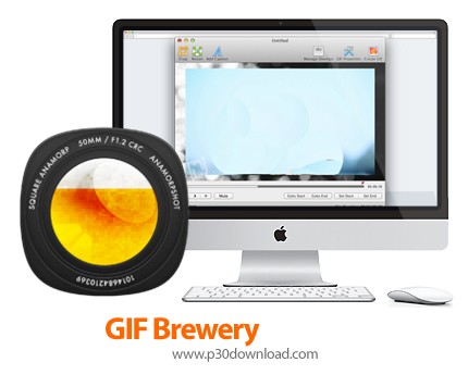 دانلود  GIF Brewery v3.0 MacOS - نرم افزار تبدیل فایل های ویدیویی به انیمیشن های Gif برای مک