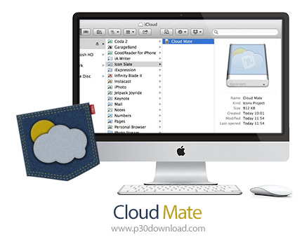 دانلود Cloud Mate v1.5.8 MacOS - نرم افزار هشدار دهنده ی تغییرات و انتقال دهنده ی آسان فایل ها برای 