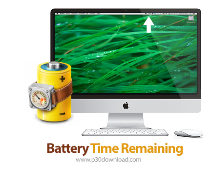 دانلود Battery Time Remaining v2.1 MacOS - نمایش زمان باقیمانده باتری برای مک