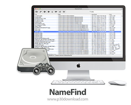 دانلود NameFind v7.2.0 MacOS - نرم افزار تعیین محل فایل ها در پوشه های خاص برای مک