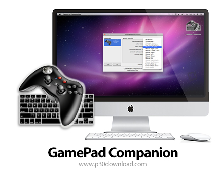 دانلود GamePad Companion v3.3 MacOS - نرم افزار پشتیبانی کنترولرهای بازی برای مک