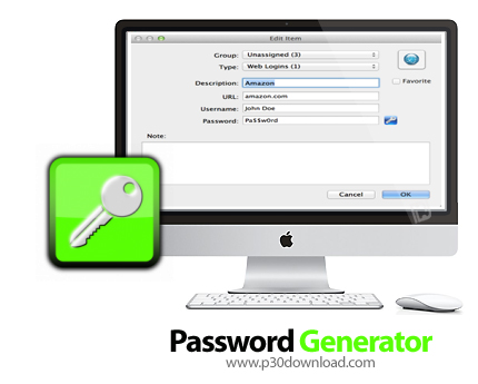 دانلودPassword Generator v1.0.1 MacOS - برنامه مدیریت رمزگذاری تصادفی برای مک
