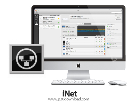 دانلود iNet v2.9.3 MacOS - نرم افزار اسکنر شبکه برای مک 