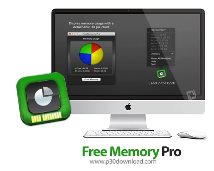 Memory Pro App دانلود Free Memory Pro v1.9 MacOS نرم افزار افزایش فضای آزاد رم برای مک