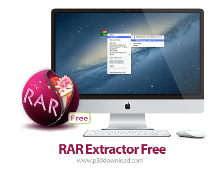 دانلود RAR Extractor Free v5.2.1 MacOS - نرم افزار خارج کردن فایل ها از حالت فشرده برای مک