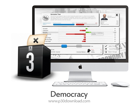 دانلود Democracy 3 v1.14 MacOS - بازی شبیه سازی دموکراسی برای مک