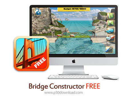 دانلود Bridge Constructor v2.5 MacOS - بازی فکری پل سازی برای مک