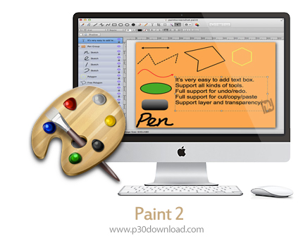 دانلود Paint 2 v4.2 MacOS - نرم افزار نقاشی برای مک