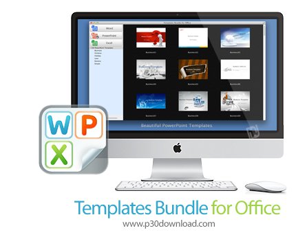 دانلود Templates Bundle for Office v1.3 MacOS - قالب های آماده نرم افزار آفیس برای مک
