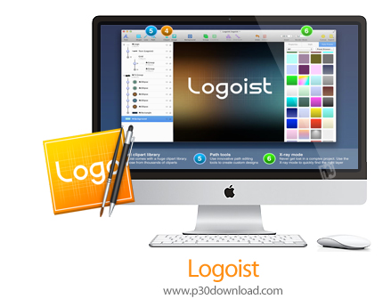دانلود Logoist v4.2 MacOS - برنامه طراحی کارت ویزیت برای مک