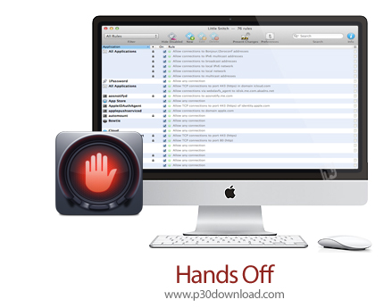 دانلود Hands Off v4.4.3 MacOS - نرم افزار فایروال قدرتمند برای مک