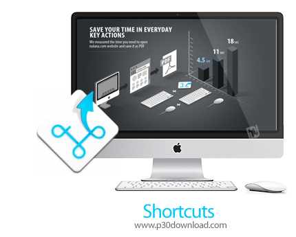 دانلود Shortcuts v2.1 MacOS - برنامه ایجاد میانبر های صفحه کلید برای مک