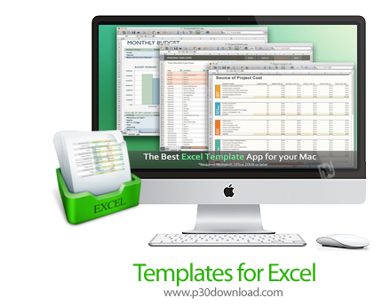 دانلود Templates for Excel v1.2 MacOS - قالب های آماده Excel برای مک