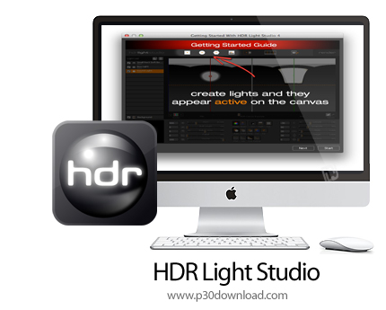 دانلود HDR Light Studio Pro v5.0 + Plugins MacOS - نرم افزار اضافه کردن افکت اچ دی آر به طرح های سه 