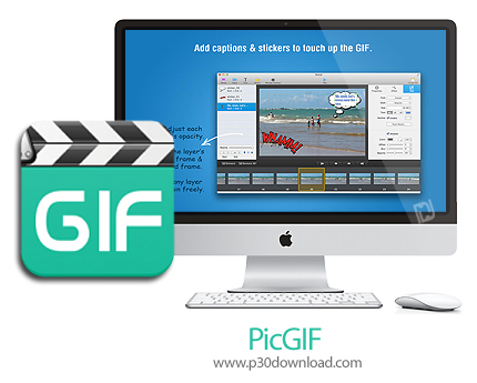 دانلود PicGIF v2.0.8 MacOS - نرم افزار ساخت تصاویر متحرک برای مک