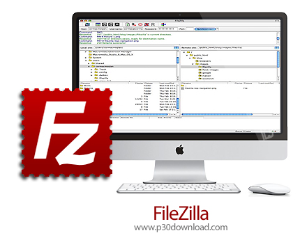دانلود FileZilla v3.66.1 + Server v1.7.3 MacOS - فایل‌زیلا، نرم افزار ارسال و دریافت اطلاعات از طریق