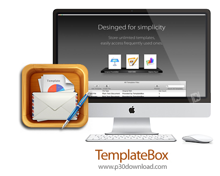 دانلود TemplateBox v1.0 MacOS - نرم افزار جعبه جادویی برای نگهداری فایل برای مک