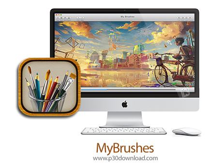 دانلود Mybrushes v2.1.5 MacOS - نرم افزار نقاشی برای مک