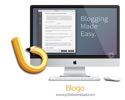 دانلود Blogo v2.4.1 MacOS - نرم افزار انتشار و مدیریت نوشته ها برای مک