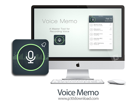 دانلود Voice Memo v2.2 MacOS - نرم افزار ذخیره فایل صوتی برای مک