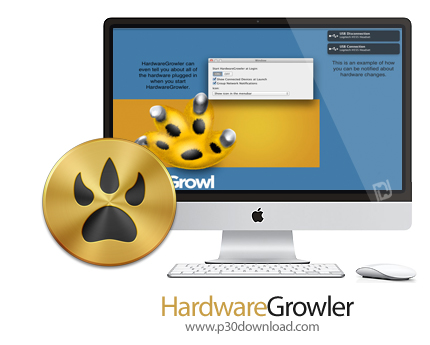 دانلود HardwareGrowler v2.2 MacOS - نرم افزار یافتن درایور سخت افزار ها برای مک