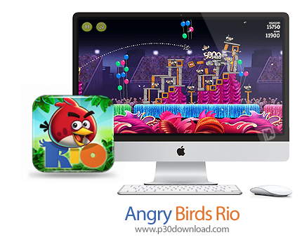 دانلود Angry Birds Rio v2.2.0 MacOS - بازی پرندگان خشمگین ریو برای مک