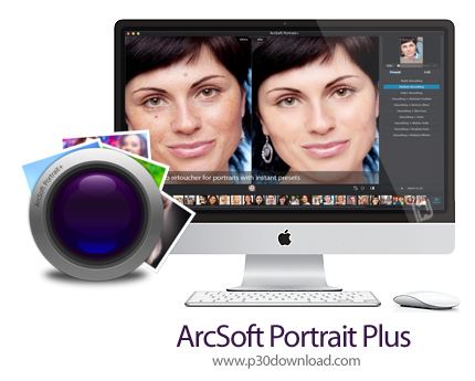 دانلود ArcSoft Portrait Plus v3.0.10062 MacOS - نرم افزار رتوش تصاویر برای مک