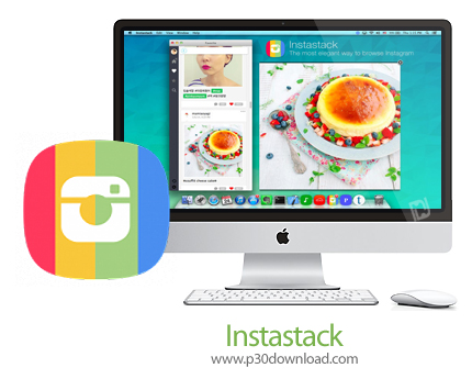 دانلود Instastack v3.1.2 MacOS - ابزار گشت و گذار اینستاگرام برای مک