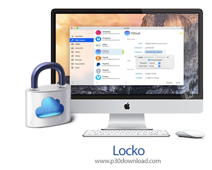 دانلود Locko v1.2.1 MacOS - نرم افزار قفل گذاری برای مک