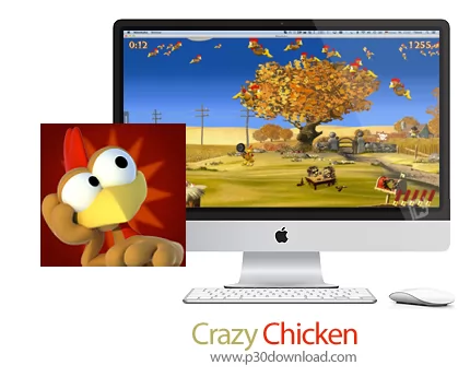 دانلود Crazy Chicken v2.7.0 MacOS - بازی جوجه دیوانه برای مک 