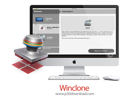 دانلود Winclone Pro v10.2 MacOS - نرم افزار بازیابی اطلاعات و پشتیبان گیری برای مک