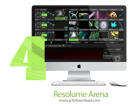 دانلود Resolume Arena v6.1.2 MacOS - نرم افزار VJ، قابل استفاده در اجراهای ویدئویی زنده برای مک